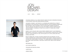 Tablet Screenshot of jonmichaeldesign.com